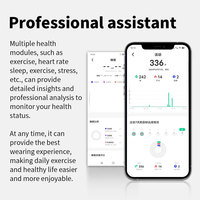 Anneau intelligent M09 5ATM IP68, suivi de la santé, fréquence cardiaque, HRV, oxygène sanguin, suivi du sommeil, 128 modes sportifs, 5 modes sportifs GPS