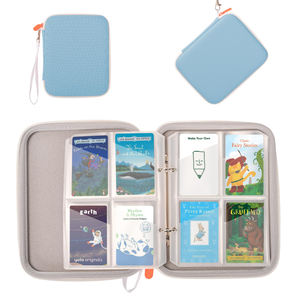 Étui à <span class=keywords><strong>cartes</strong></span> pour <span class=keywords><strong>Yoto</strong></span> Card Binder Album Pouch Storage Organizer Sleeves Portable Soft Zipper Folder for <span class=keywords><strong>Yoto</strong></span> Player Audiobook Card - Product Image 1