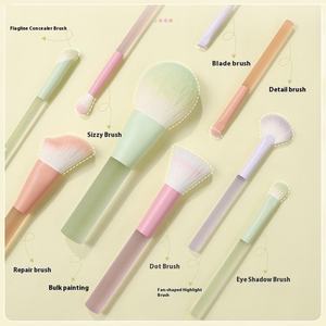 <span class=keywords><strong>Juego</strong></span> <span class=keywords><strong>de</strong></span> <span class=keywords><strong>Brochas</strong></span> <span class=keywords><strong>de</strong></span> Maquillaje Dream <span class=keywords><strong>Elf</strong></span> <span class=keywords><strong>de</strong></span> 9 Piezas, Super Badger, Pelo Sintético Suave, Mango Angular <span class=keywords><strong>de</strong></span> Plástico, para Base, Polvo, Sombras <span class=keywords><strong>de</strong></span> Ojos, Rostro y Labios - Product Image 5