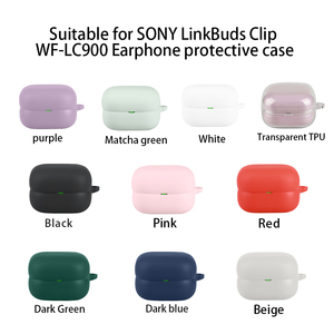 Étui de protection pour écouteurs, étui en silicone pour SONY LinkBuds Clip WF-LC900, <span class=keywords><strong>coque</strong></span> pour écouteurs sans fil, pour étuis <span class=keywords><strong>Airpods</strong></span> Pro - Product Image 2