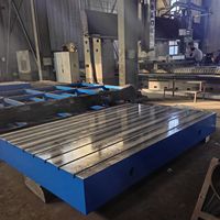 Nouvelle table de soudage en fonte à fente en T de haute précision, établi industriel robuste pour usinage CNC, service OEM personnalisé