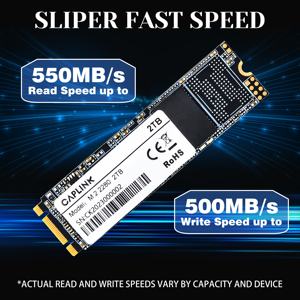 Caplink M2 2280 Unità a Stato Solido M.<span class=keywords><strong>2</strong></span> SATA 128GB 256GB 512GB 1TB NGFF SSD per Desktop e Laptop - Product Image 4