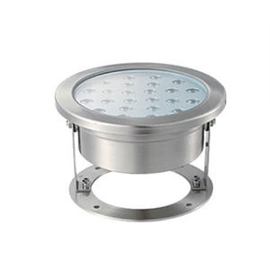 Lámpara de pie empotrada cuadrada LED moderna de 24W, <span class=keywords><strong>foco</strong></span> impermeable IP68 para exteriores para <span class=keywords><strong>piscina</strong></span>, iluminación LED de entierro subterráneo - Product Image 1