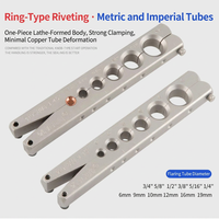 Kit d'outils de sertissage excentrique Feiyue VFT-808-MIS, ensemble de sertissage de tubes de précision, métrique et impérial, pour la climatisation et la réfrigération