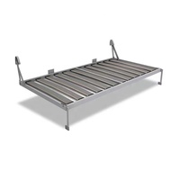 Lits pliants muraux Murphy à ouverture horizontale sur mesure pour produits d'usine, quincaillerie en métal pour lit