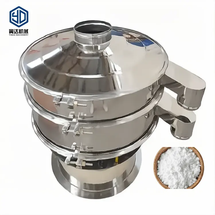 Vibro Sifter แป้งอาหารสัตว์,อุปกรณ์เสริมหน้าจอโรตารี่สั่นวัตถุดิบผงน้ำตาล