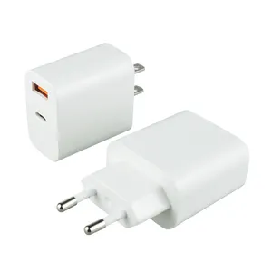 Pengisi daya Cepat PD 3.0 20W USB-C, adaptor daya perjalanan Tipe C pengisi daya Cepat PD 20W untuk iPhone 12 13 14