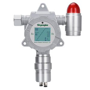 고정 가연성 가스 누출 감지기 CO2 H2S VOC CH4 분석기 독성 가스 농도 분석기 SO2 O2 경보 CO 파이프 가스 모니터 - Product Image 1