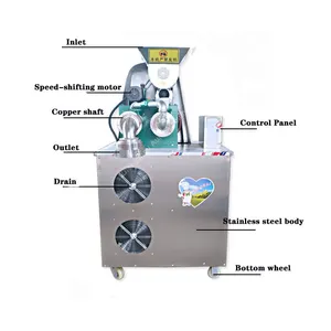 Высококачественная полностью автоматическая машина для рисовой лапши, машина для холодной муки северо-востока, пресс для зерновой муки для продажи