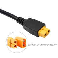 Cable de Alimentación de 1.5m XT60 a Encendedor de Cigarrillos para Coche, 12V 24V, para Estación de Energía, 16AWG