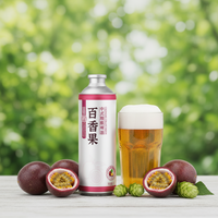 Fabrieksgroothandel 1L Kingstar Passievrucht Ale Craft Bier Aluminiumblik 4,1% ABV Laag Alcoholgehalte Natuurlijke Smaak Lichte Kleur 6-pack