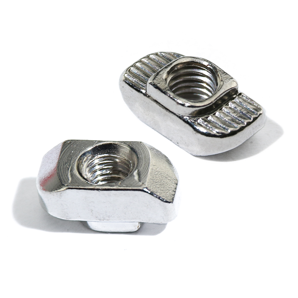 SENRISE 50-Piece T-Slot Nuts Set (M3 M4 M5) For 2020 Series Aluminum Extrusions - Hammer Head Fasteners - View #7