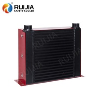 Intercambiador de Calor de Placas y Aletas Enfriado por Aire para Máquinas de Construcción, Enfriador de Aceite Hidráulico AH1012T