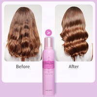Mousse capillaire à l'huile de ricin biologique Mousse spray sans écaillement pour un coiffage durable qui dompte les frisottis Personnalisable