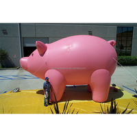 Cochon gonflable géant de 2025 Offre Spéciale, cochon gonflable pour la publicité