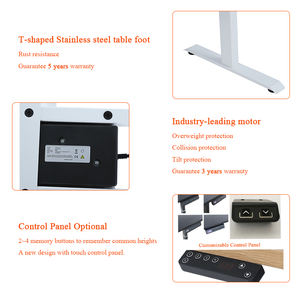 Dropship Meja Elektronik Anak Tinggi Dapat Diatur, Meja Berdiri Kecil dengan Memori - Product Image 3