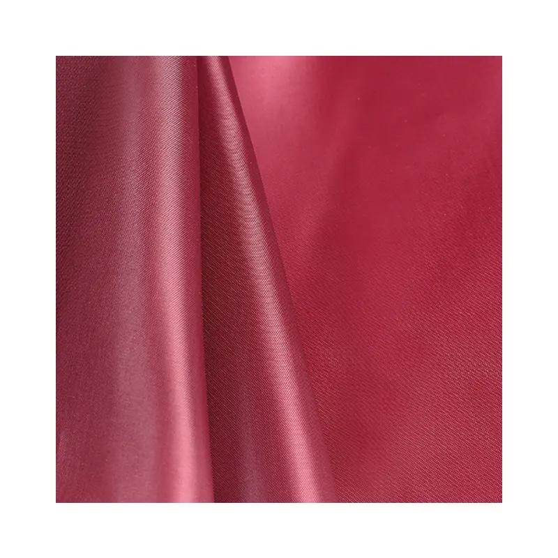 100 Polyester Fabric 170t Home Textile Fabric Coated Taffeta Silk For Curtains