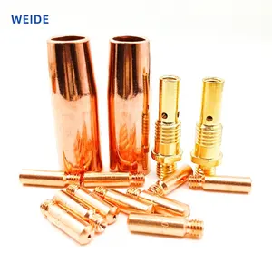 21/22-50 TWC mig welding nozzle untuk TECO torch parts gas nozzle/contact tip holder35-50 American welding torches accessories