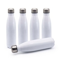 17oz 500ml Camping Sport becher Edelstahl Thermoskanne Sublimation Flaschen Cola Form Wasser flasche