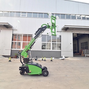 เครื่องดูดฝุ่นหุ่นยนต์ไฟฟ้าขนาดเล็กใหม่ (500กก./800กก.) หินแกรนิตแผ่นหินอ่อนและกระจกเครื่องยกถ้วยสำหรับติดตั้ง - Product Image 4