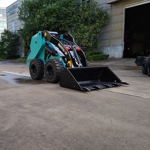 <span class=keywords><strong>Mini</strong></span> Skid Steer <span class=keywords><strong>Loader</strong></span> <span class=keywords><strong>Mattson</strong></span> ML525W yang Dilengkapi Mesin Diesel Kubota, Tipe Beroda untuk Penggunaan Serbaguna - Product Image 3