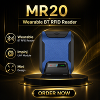 Vente en gros de lecteurs de codes-barres RFID portables MR20 pour smartphone Android sans fil avec technologie UHF