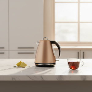 Ousheng Retro Design <strong>4</strong>-Slice Stainless Steel <strong>Toaster</strong> <strong>and</strong> Electric <strong>Kettle</strong> <strong>Set</strong> Breakfast <strong>Set</strong> Customized Logo Household Application - Product Image 6