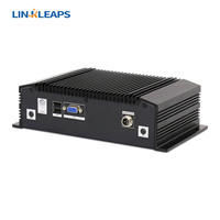LINKLEAPS Mini PC industriel Intel I5 6200U/7200U de haute qualité PC intégré sans ventilateur avec 2GbE LAN 6 ports RS232