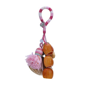 Wholesale Handmade Natural Fruit Shell <b>Wind</b> <b>Chime</b> Keychain Pendant For Bohemian Car Hanging Ornament - Product Image 1