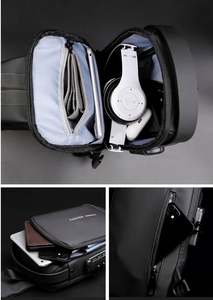 I-0156 Bolsos de Mensajero de Poliéster Impermeables de Moda, Venta al por Mayor, Logotipo Personalizado, Bolsos Cruzados de Viaje para Hombre, Casuales de Negocios - Product Image 6