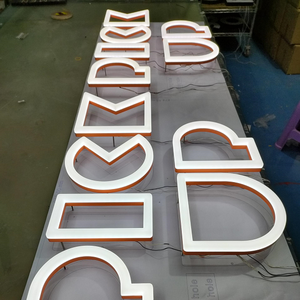 Fuente de luz LED personalizada Tira luminosa acrílica impermeable Letrero iluminado Letra para negocios Tienda minorista Decoración Aplicación de oficina - Product Image 2