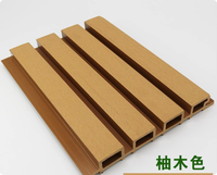 Vente flash : Revêtement mural en WPC imperméable, pour extérieur, décoration de bâtiment, usage domestique, résistant aux UV, ignifuge, WPC pour mur