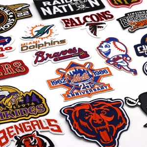 Écussons Brodés Faits Main Thermocollants LOGO d'Équipe de Football Américain de la Ligue des Champions et d'Équipe de Baseball, Écussons d'Applique Sportifs - Product Image 4