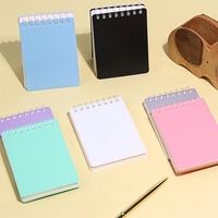 Wasserdichte Hülle A7 Mini-Notizbuch Kleines Klapp-Notizbuch mit Glatten Schreibseiten für Geschäftsförderungsgeschenke