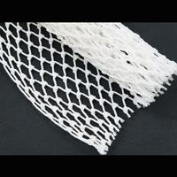 Filet de pêche résistant à l'abrasion en polyéthylène 380D/36ply, maille pleine de 25 mm, filet noué pour la pêche