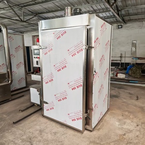 Ahumador Industrial Automático para Salchichas y Embutidos con Control Inteligente PLC, <span class=keywords><strong>Horno</strong></span> de Ahumado de Carne de Res y <span class=keywords><strong>Pollo</strong></span> con Motor de Acero Inoxidable - Product Image 5