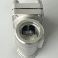 Válvulas de Retención Criogénicas de Alta Resistencia DN 32MM SS304 316 para Agua, Aceite y Oxígeno DH61F-40P con Válvula de Bola PTFE