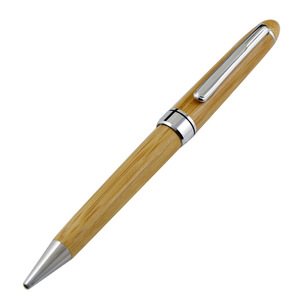 Cadeaux d'<span class=keywords><strong>entreprise</strong></span> publicitaires torsadés stylos à bille en bambou en bois naturel <span class=keywords><strong>pas</strong></span> <span class=keywords><strong>cher</strong></span> avec logo - Product Image 1