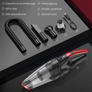 कार की सफाई के लिए पोर्टेबल मिनी कार वैक्यूम क्लीनर वायरलेस हूवर ऑटो वैक्यूम अन्य ताररहित हैंडहेल्ड वैक्यूम क्लीनर - Product Image 6