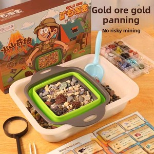 Juego de herramientas educativas de minería de oro para niños, de resina, para la búsqueda de tesoros en la mina y aventuras volcánicas, transfronterizo - Product Image 4