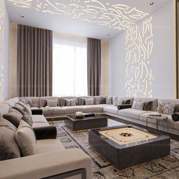 Modern Arabic Majlis Sofa Sets for Luxury Living Rooms