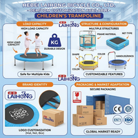 Trampoline d'extérieur pour enfants fourni par l'usine, produit chinois pour enfants / Trampolines à trépied
