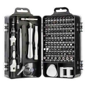 Nieuwe Aankomst 115 In 1 Precisie Schroevendraaier Set Multifunctionele Chrome Vanadium Staal Schroevendraaier Handgereedschap Set