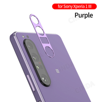 Protecteur d'écran en alliage métallique anti-impact de qualité supérieure pour Sony Xperia 1 III Film d'appareil photo d'objectif pour téléphone portable
