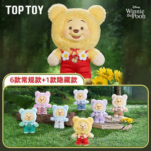 P O P Matr TOP TOY Winnied <span class=keywords><strong>the</strong></span> Poohed Candy Bear Series PVC Plush Doll Cute Gift Mystery Blind Box LUAUBB - Product Image 5