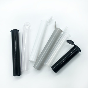Plastic <strong>Tube</strong> Child Resistant Pop Top <strong>Tube</strong> Container Packaging 78mm 90mm 98mm 109mm Screen Printing Pre <strong>Tube</strong> - Product Image 4