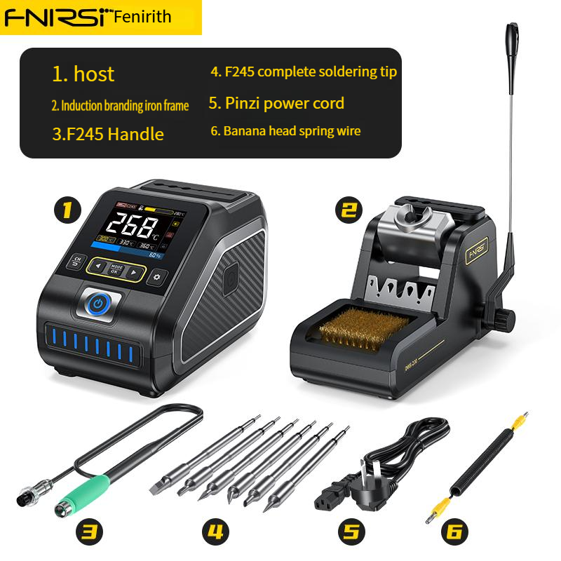 F245+ Set completo di punte per saldatore [Alta potenza 200 W]