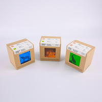 Emballage cadeau de luxe personnalisé de haute qualité, boîtes en papier kraft coloré ondulé, boîtes de rangement et d'expédition en papier pour café filtre
