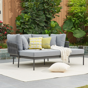 Meubles en corde Chaise longue <span class=keywords><strong>de</strong></span> tissage <span class=keywords><strong>de</strong></span> <span class=keywords><strong>jardin</strong></span> Chaise longue en corde - Product Image 1