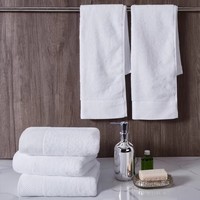 Ensemble de serviettes en coton blanc, serviettes de bain épaisses et absorbantes pour hôtel, spa, salon, remplacement de draps, usage commercial